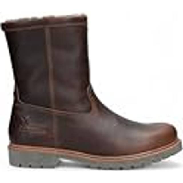 Panama jacks men's fedro igloo c10 brown leather biker ankle boots