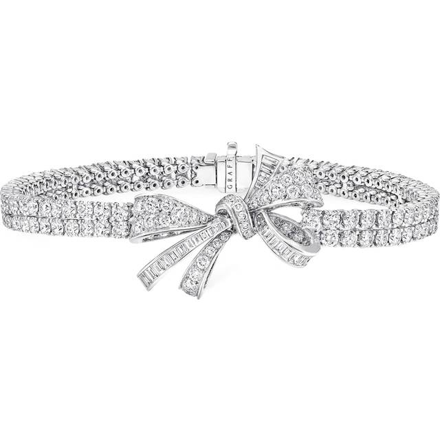 Graff White Gold and Diamond Tilda's Bow Bracelet - One size