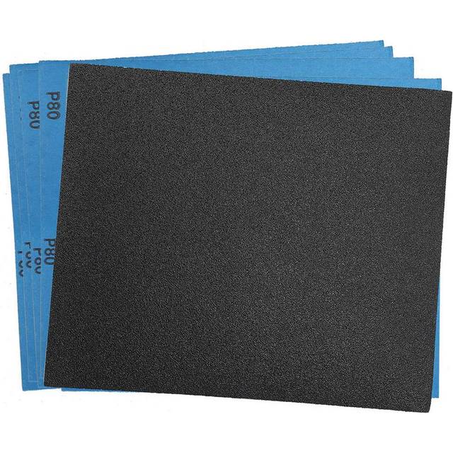 LotFancy 80 grit Sandpaper  30PcS  9 x 11 Dry Wet Sand Paper  Silicon carbide Sanding Sheet for Automotive Wood Furniture Metal Sanding  Polishing  Fi