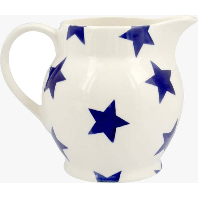 Blue Star 1/2 Pint Jug - Unique Handmade & Handpainted English Earthenware Decorative Jug | Emma Bridgewater