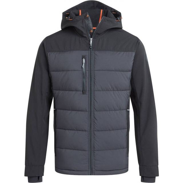 (M, Black/Carbon Grey) Craghoppers Mens Castleford Hybrid Jacket