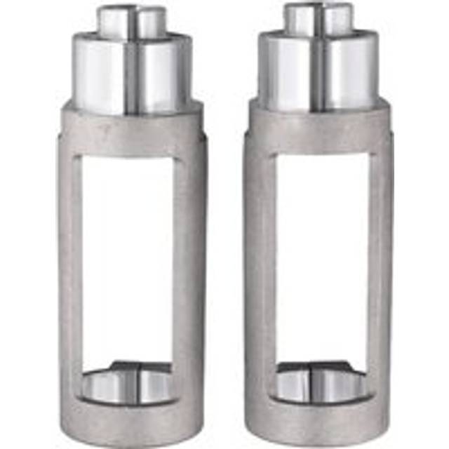Two-Pack Square Hole Drill Bit Adapter Holder Professional Accessory Mortise for Hand