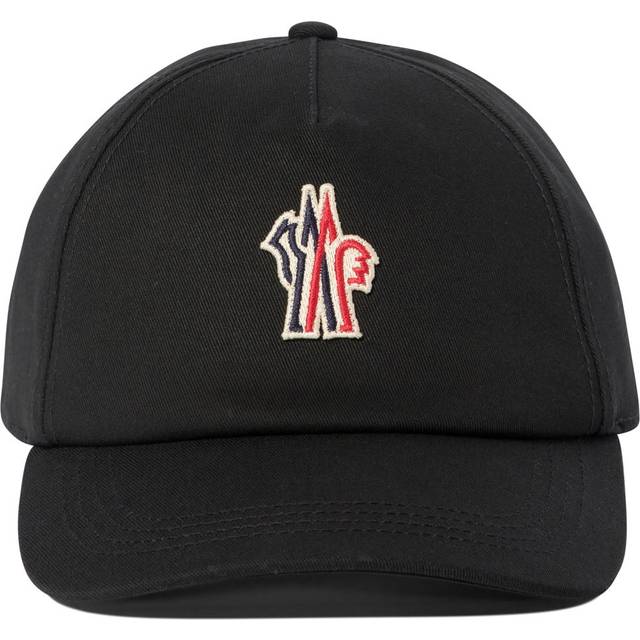 Moncler Grenoble Men's Baseball Cap With Logocappello Da Baseball Con Logo in Black | J20973B00003 Color 999 (One Size)