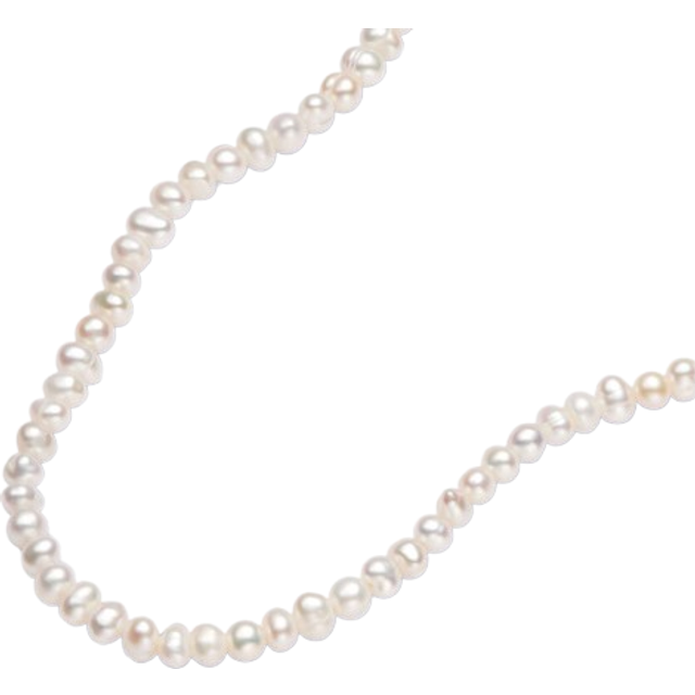Pandora Gold Treated Freshwater Cultured Pearls T-Bar Collier Necklace