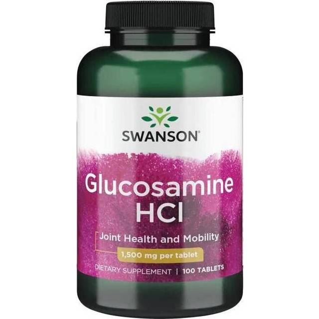 Swanson - Glukosamin HCl, 1500 mg - 100 tabletter