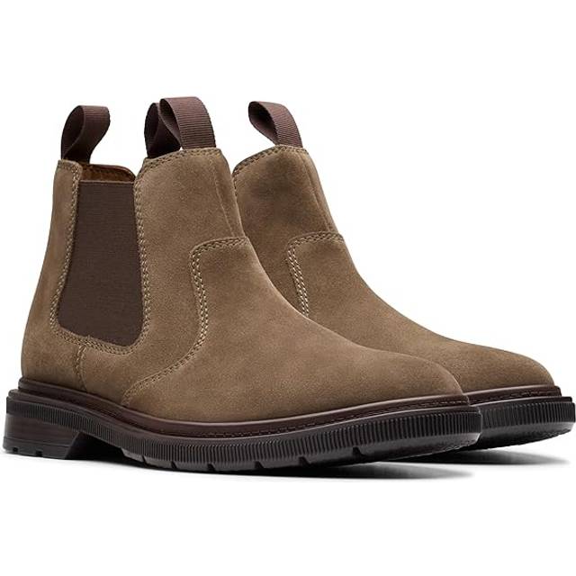 Clarks Burchill Up Suede Boot