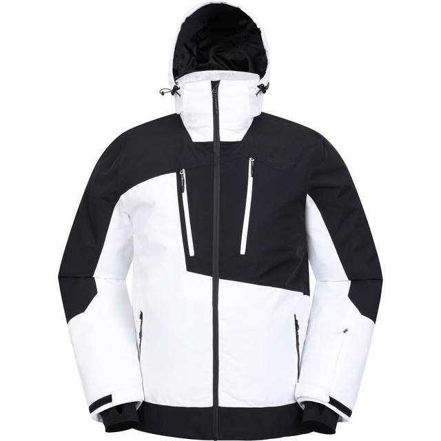 (4XL, Blue/Off White) Mountain Warehouse Mens Supernova Waterproof Ski Jacket