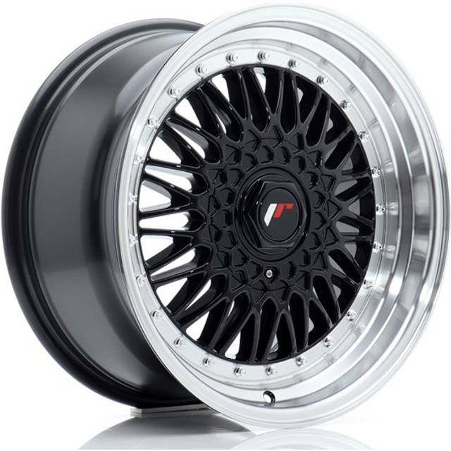 Japan Racing JR9 Gloss Black/Machined Lip 8,5X17 5/112/120 ET20 CB74,1
