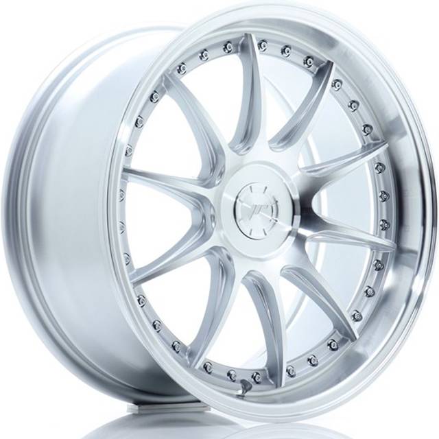 Japan Racing JR41 Silver Machined Face 8,5X18 5/100 ET15-35 CB72,6