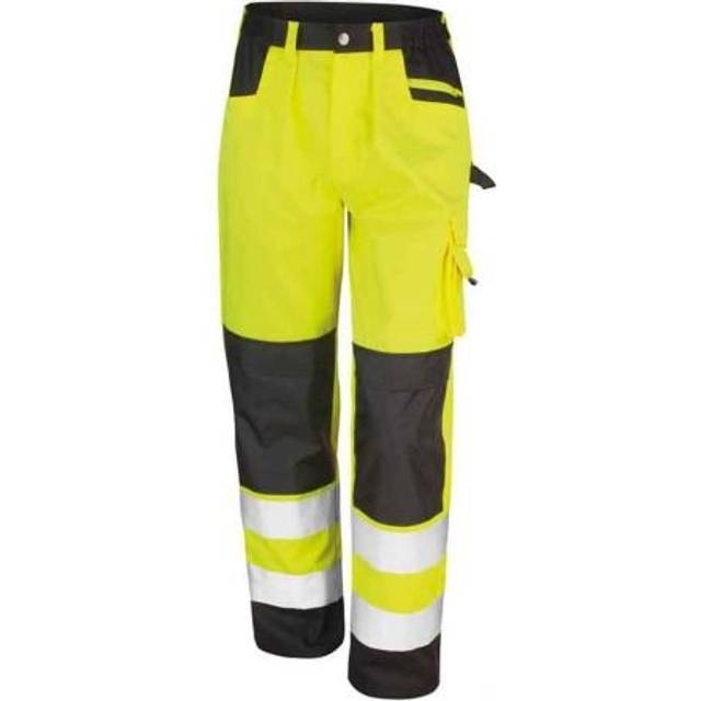 SAFE-GUARD by Result Unisex Adult Hi-Vis Cargo Trousers 4XL fluorescent yellow