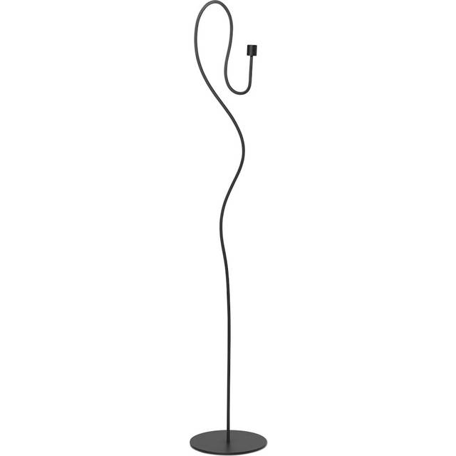 Ferm Living - Valse Floor Candle Holder Black
