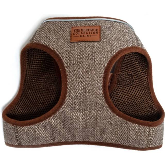 Ancol Herringbone Step In Dog Harness Reflective Soft Breathable Secure Fit Snap Buckle Pet Puppy Leash Large