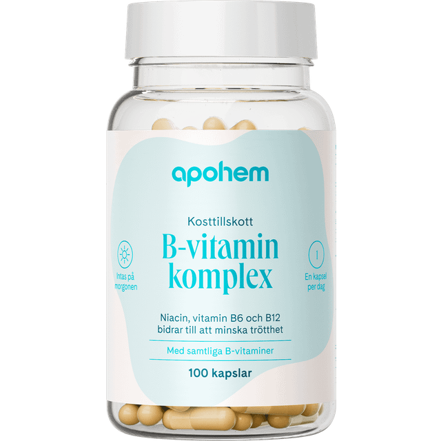 Apohem B-vitaminkomplex 100 kapslar