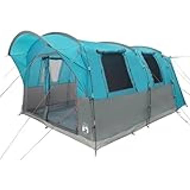 vidaXL Car Tent 4-Person Blue Waterproof