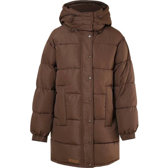 Women's Sixth June Oversized Long Puffer - Marron
