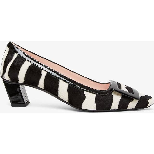 45mm Belle Vivier Pony Skin Pumps - white (35.5 - 36 - 36.5 - 37.5 - 40)