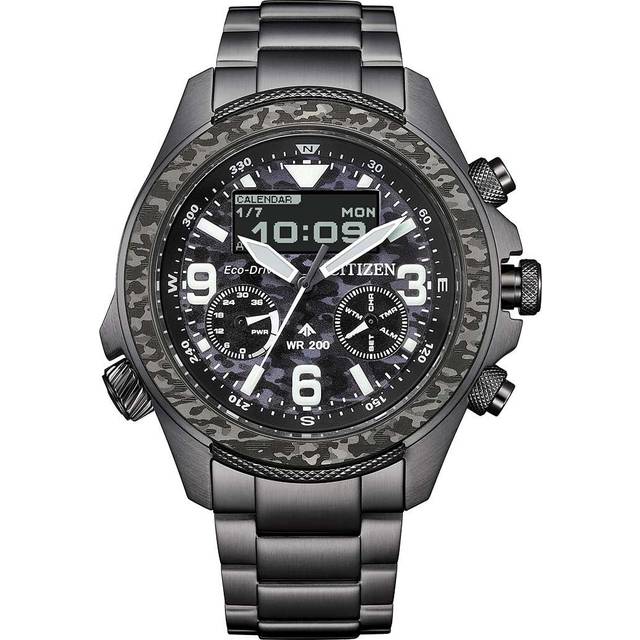 Citizen Promaster Land Limited Edition Men's Gunmetal Grey Tone Bracelet Watch