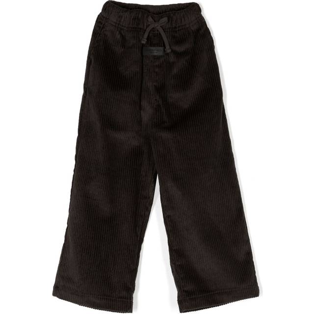 FEAR OF GOD ESSENTIALS KIDS - straight-leg corduroy trousers - kids - Cotton - 8 - Brown