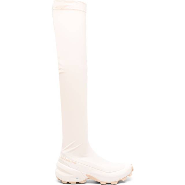 MM6 Maison Margiela X Salomon - thigh-length chunky boots - men - Rubber/Nylon/Nylon - 8 - Neutrals