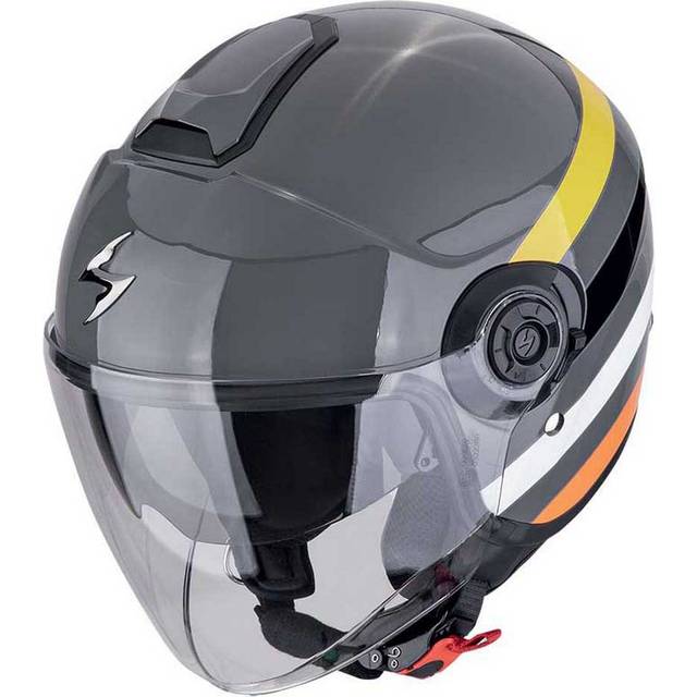 Scorpion EXO-City II Bee, open face helmet , color: Grey/Yellow/Orange/Black , size: L