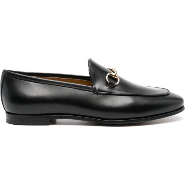 Gucci - Jordaan loafers - women - Calf Leather/Calf Leather/Calf Leather - 38.5 - Black