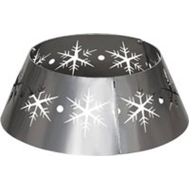 HOMCOM Christmas Tree Base Cover with Hollow Snowflake Patterns Xmas Decoration | TJ Hughes