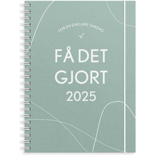 Kalender Få det gjort 2025 grön