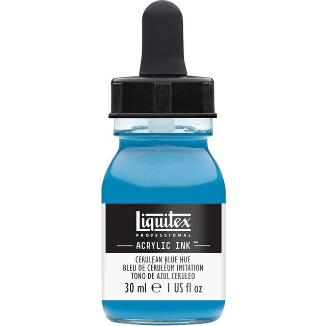 Liquitex Professional Acrylic Ink 30ml Cerulean Blue Hue - 470