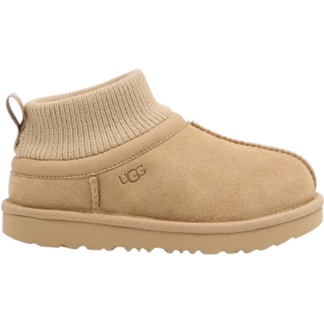 UGG Mustard Seed Ultra Mini Stretch Cuff Toddler Boots