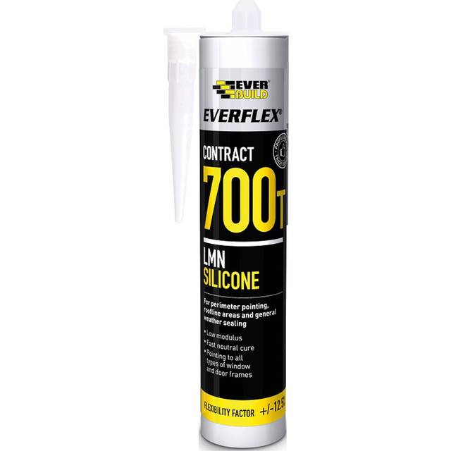 Everbuild 700TBN PVCu & Roofing Silicone Sealant C3 Brown 700T