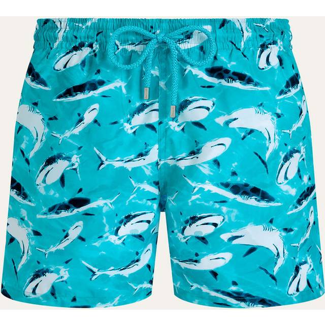 Vilebrequin, Badkläder, Herr, 2Xl, Polyester, Ultralätta och hopfällbara badshorts för män - blue (2XL)
