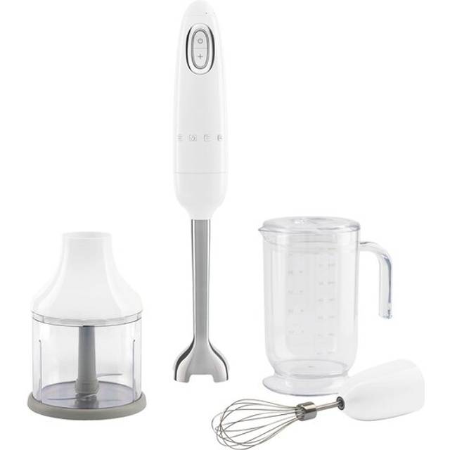 Smeg - Hand Blender with Accessories White - Köksassistenter och mixers - Vit