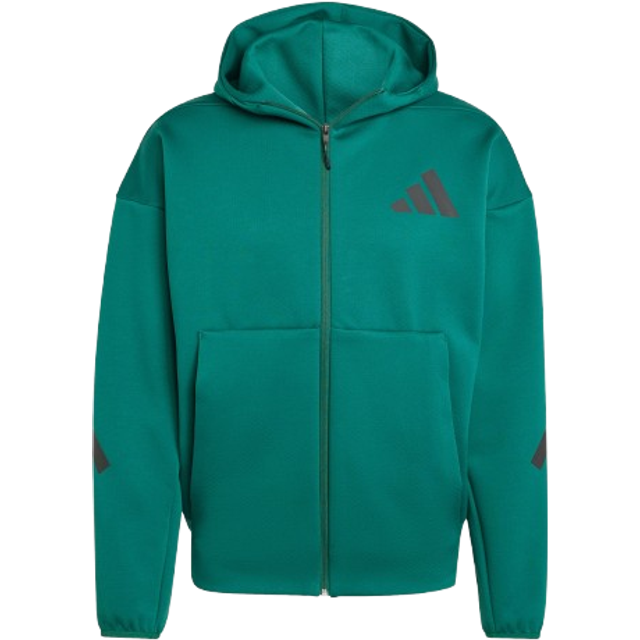 Sweatshirt adidas Z.N.E. Full-Zip Hooded Track Jacket Collegiate Green XXL