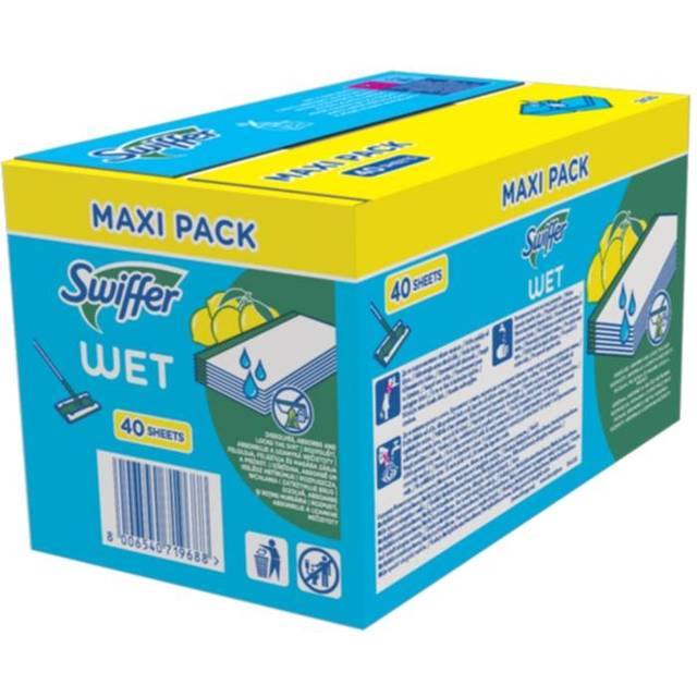 Swiffer Sweeper Wet Pet Rengöringsdukar refill 40-pack