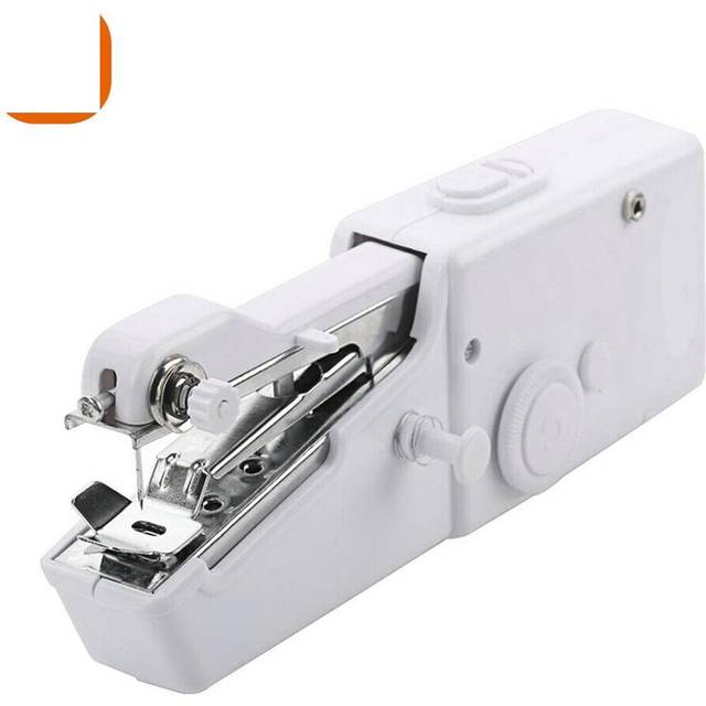 Mini Handheld Sewing Machine Portable Electric Hand Sewing Machine Quick Repairing Suitable for white