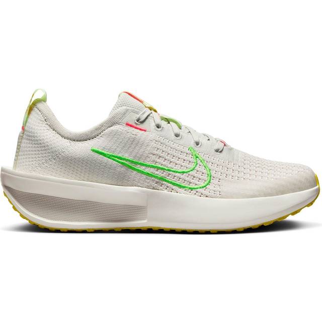 Nike Running – Interact Run – Grå och vita löparskor-Grå/a