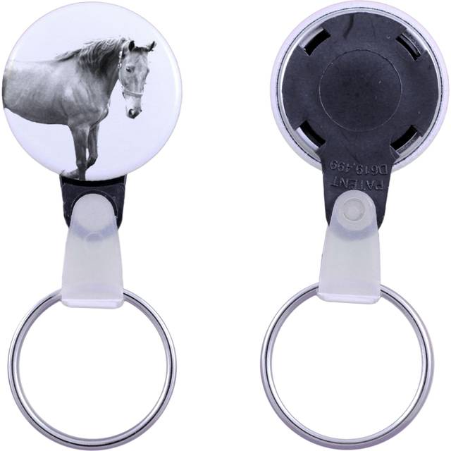 American Saddlebred - unique keychain with a horse picture, handmade product, light and handy pendant from Art-Dog brand