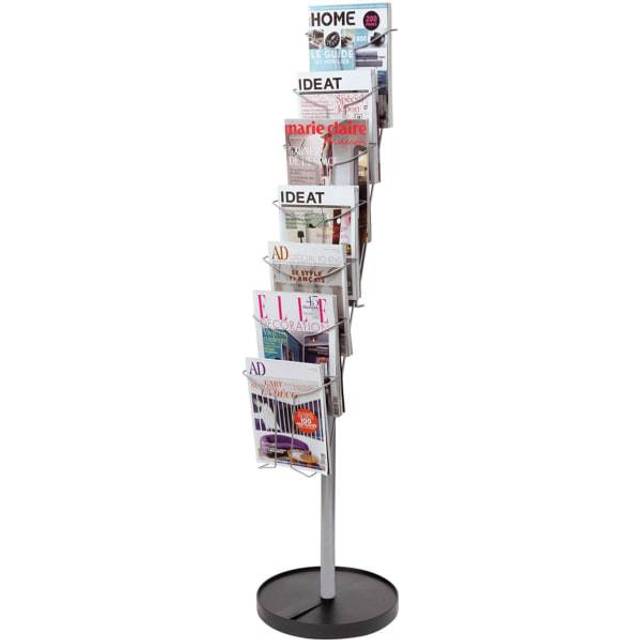 Alba Floor-Standing 7-Pocket Literature/Magazine Display DDFIL7S