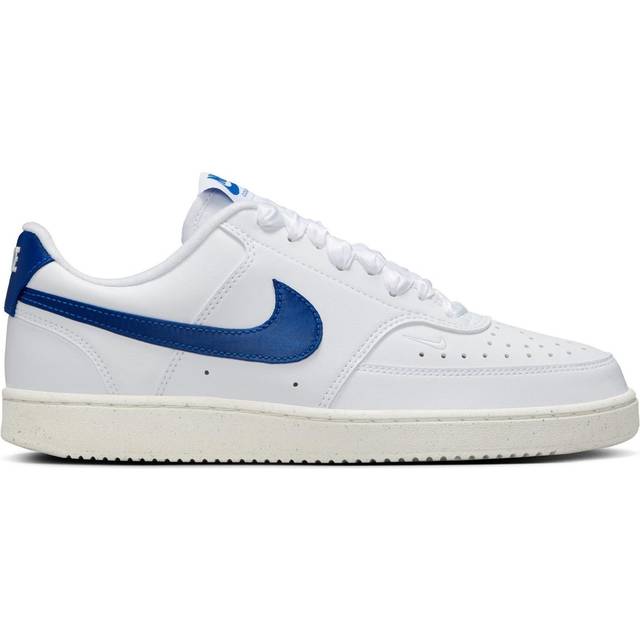 Nike Court Vision Lo NN, damsneakers, White Game Royal Sail, 37.5 EU