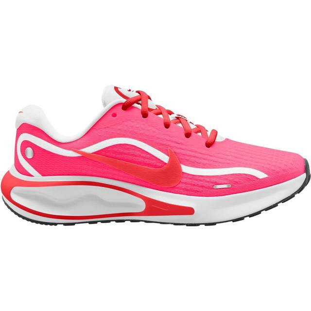 Nike Journey Run Neutral Running Shoe Women - Pink, White, Size 7 - pink