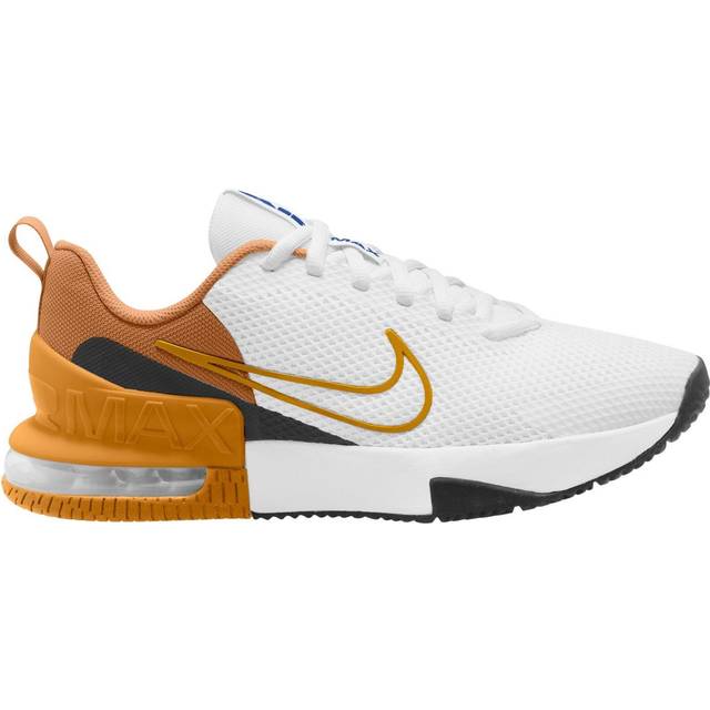 Nike Training – Air Max Alpha 6 – Vita och orange sneakers-Svart/a
