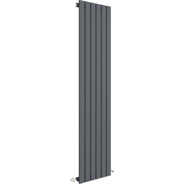 nuie Sloane Vertical Single Panel 1500x354 - Anthracite, Grey