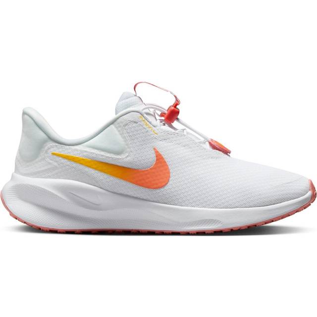 Nike Running – Revolution 7 – Vita och rosa löparskor-Vit/a