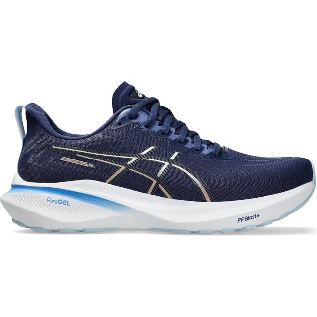 Asics GT-2000 13 Stl. 39½ Dam Löparskor - Blå, Stabilitet och Komfort för Långdistanslöpning