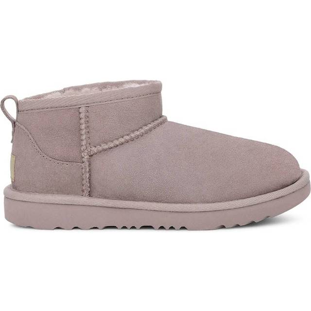 UGG Classic Ultra Mini Kids Boots Pale Smoke Grey, 1 youth