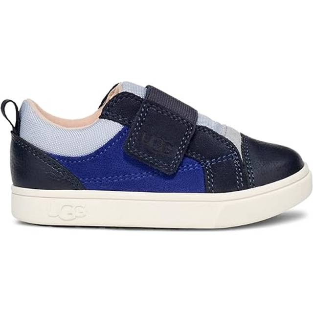 UGG® Rennon Low Trainer for Kids in Night Sky, Size 8, Leather/Polyester
