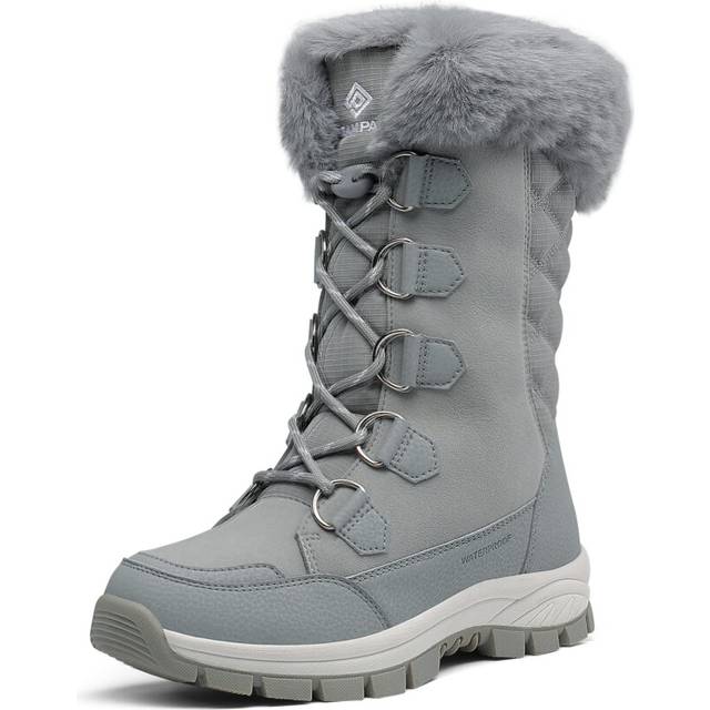DREAM PAIRS Womens Waterproof Winter Snow Boots  Warm comfortable Faux