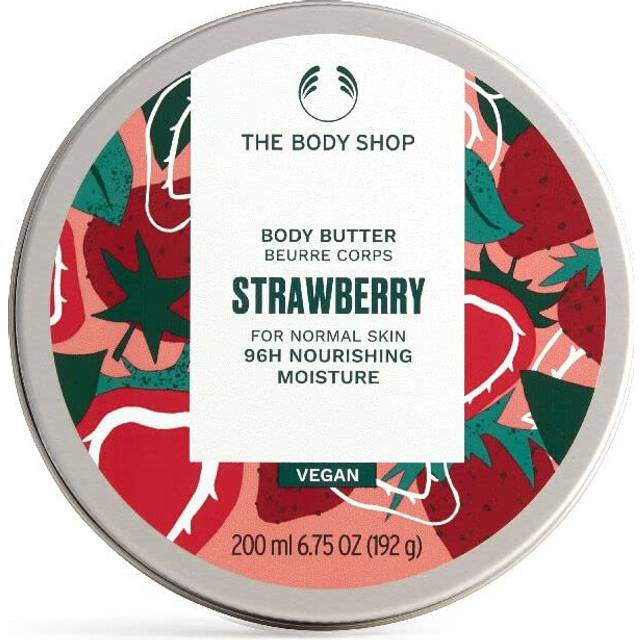The Body Shop Strawberry Body Butter - Nourishing & Moisturizing Skincare for Normal Skin - Vegan - 675 oz