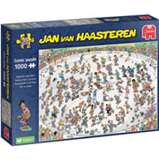 Jan Van Haasteren Riding the Skate Bowl 1000 Brikker