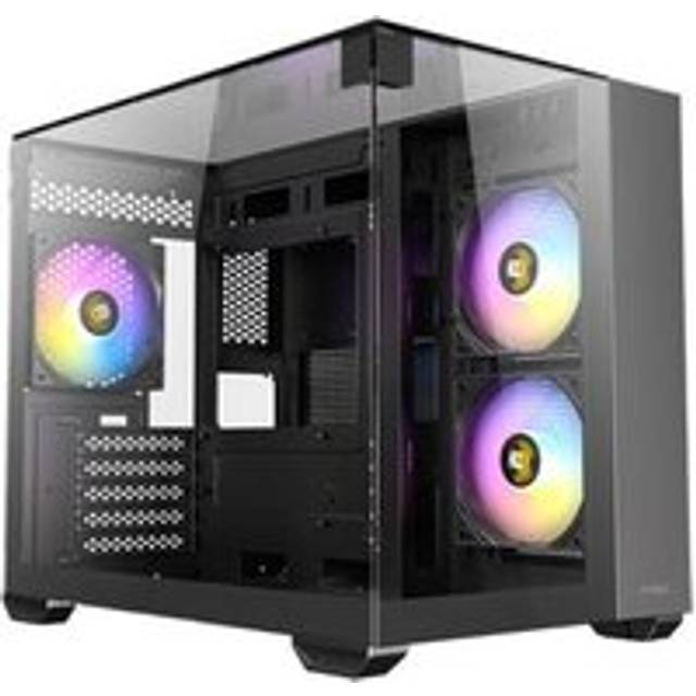 Antec Skåp CX600M Trio ARGB, Mini Tower, Micro-ATX, ITX, 3X Vent ARGB, utan källa, svart